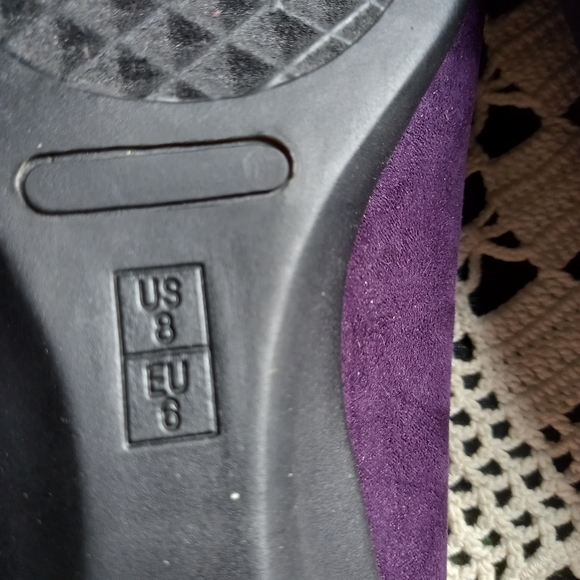 Merona purple suede flats - Picture 4 of 5